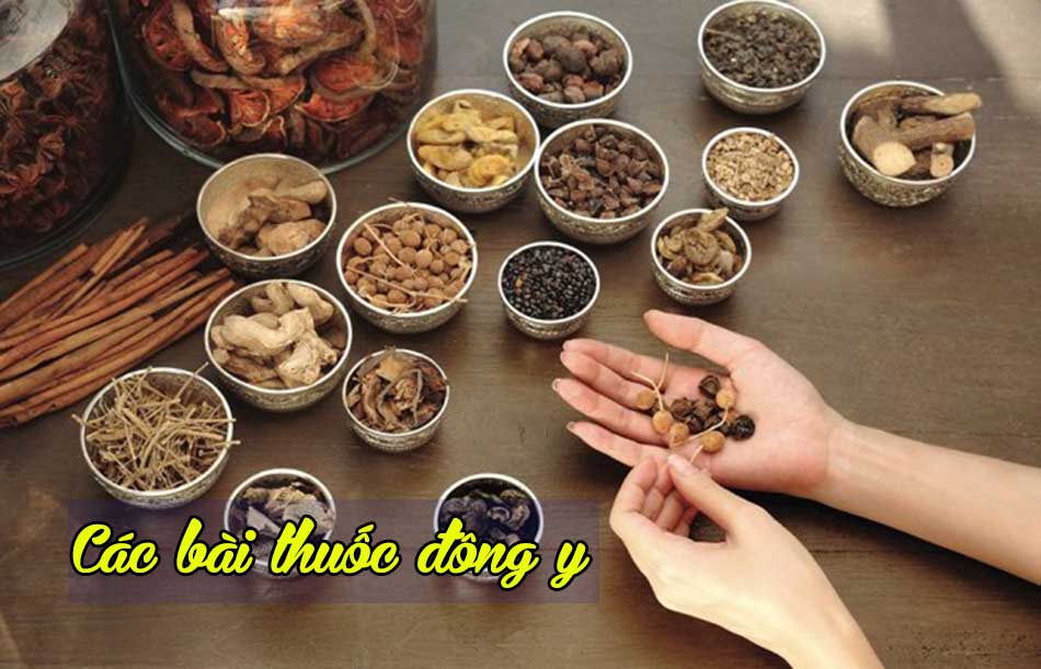 Sử dụng các bài thuốc đông y