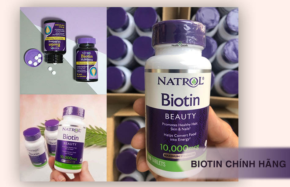 Biotin Natrol chính hãng