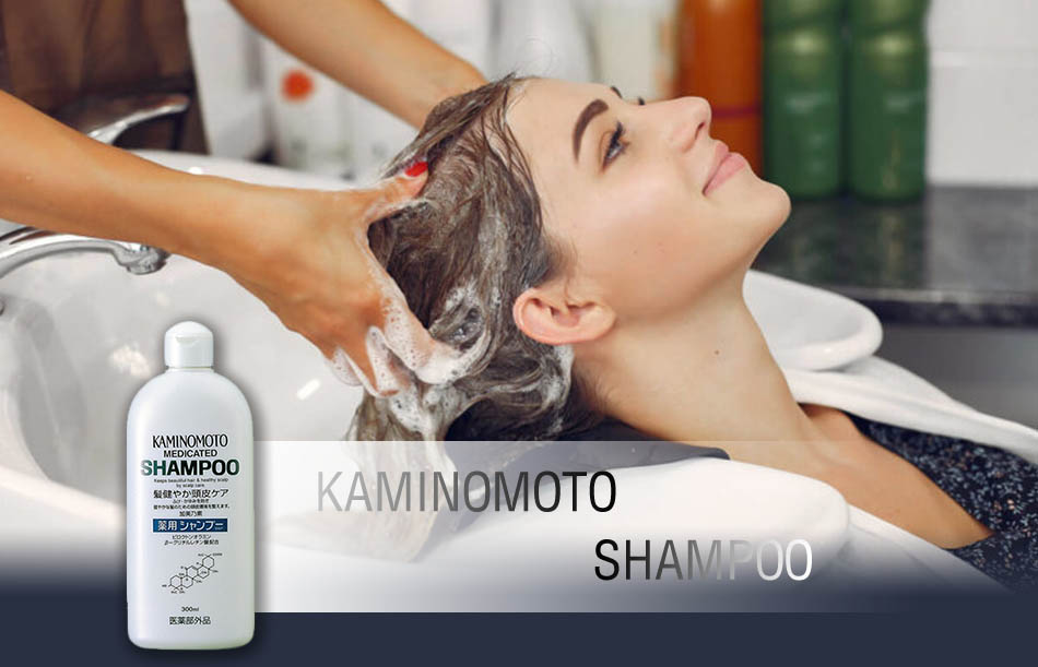 Cách sử dụng dầu gội Kaminomoto