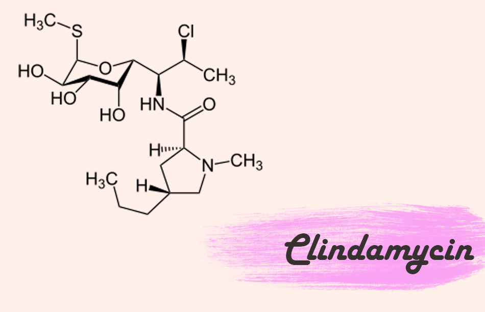 Công thức hóa học của Cindamycin