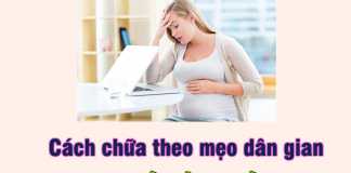 Mẹo chữa đau đầu ở bà bầu