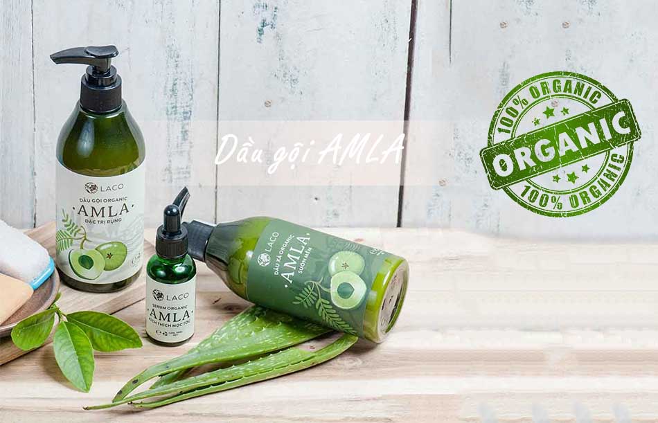 Dầu gội Amla - Sản phẩm hoàn toàn Organic