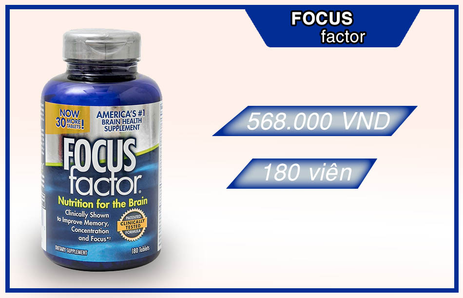 Focus Factor 180 viên