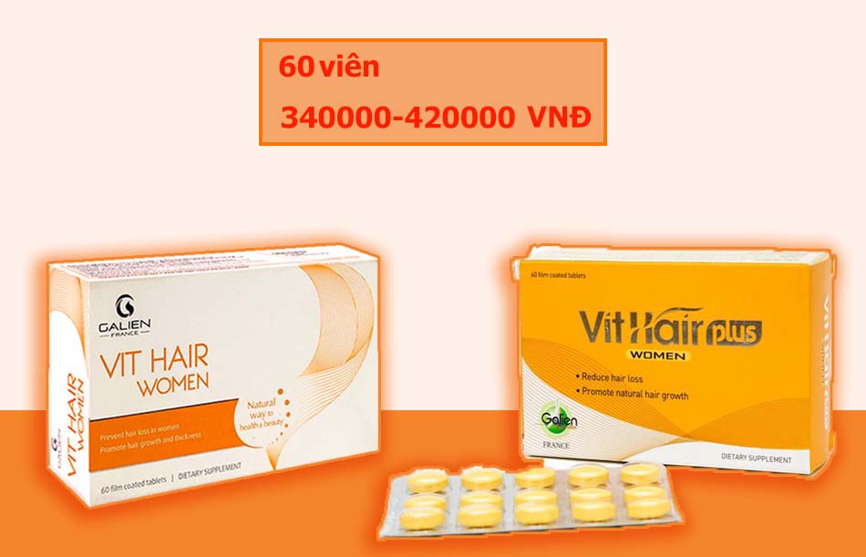 Giá Viên uống Vit Hair Women