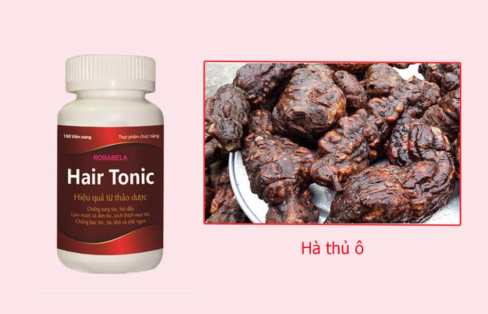 Hair Tonic có thành phần Hà thủ ô