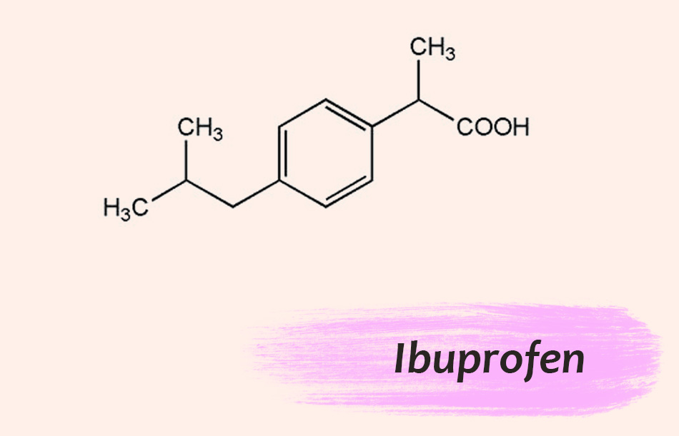 Công thức hóa học của Ibuprofen