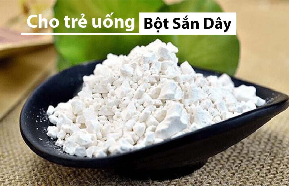 Uống Bột sắn dây giúp cải thiện tình trạng rôm sảy ở bé rất nhanh và an toàn