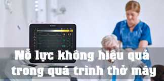 Nỗ lực không hiệu quả trong quá trình thở máy