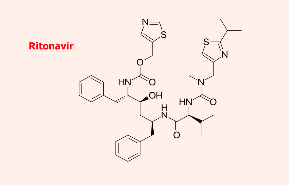 Công thức Hoạt chất Ritonavir