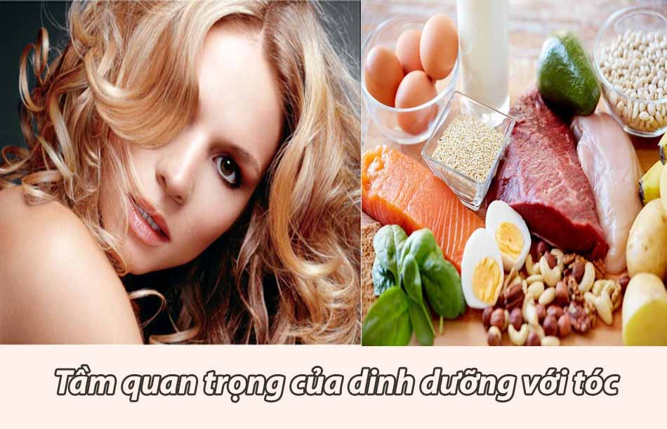 Tầm quan trọng của dinh dưỡng đối với tóc