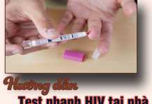 Hướng dẫn test nhanh HIV tại nhà