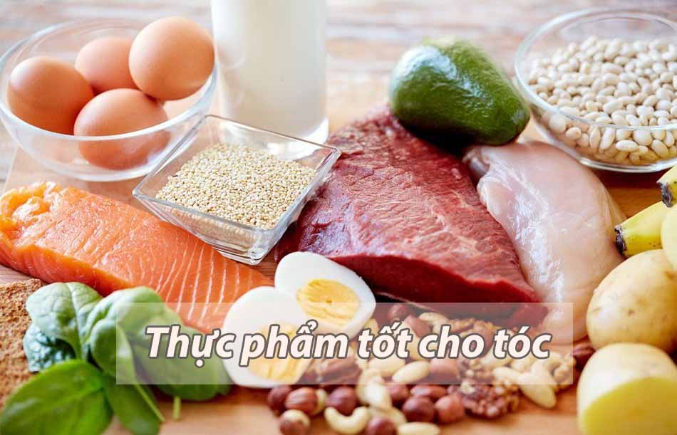 Thực phẩm tốt cho tóc