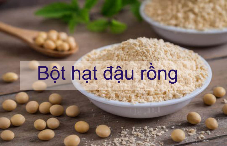 Uống nước bột hạt đậu rồng