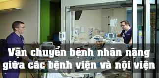 Vận chuyển bệnh nhân nặng giữa các bệnh viện và nội viện