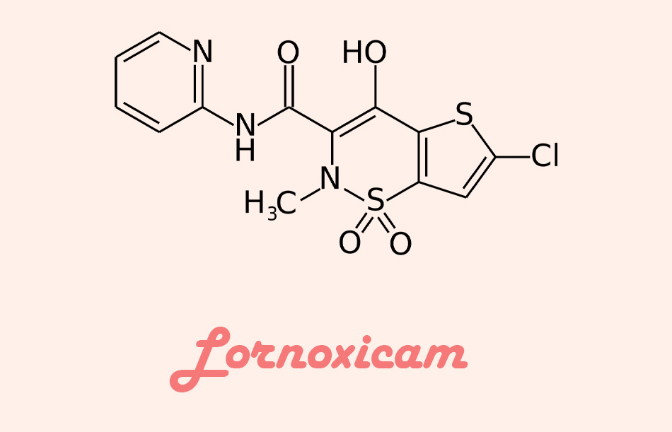 Công thức hóa học của Lornoxicam