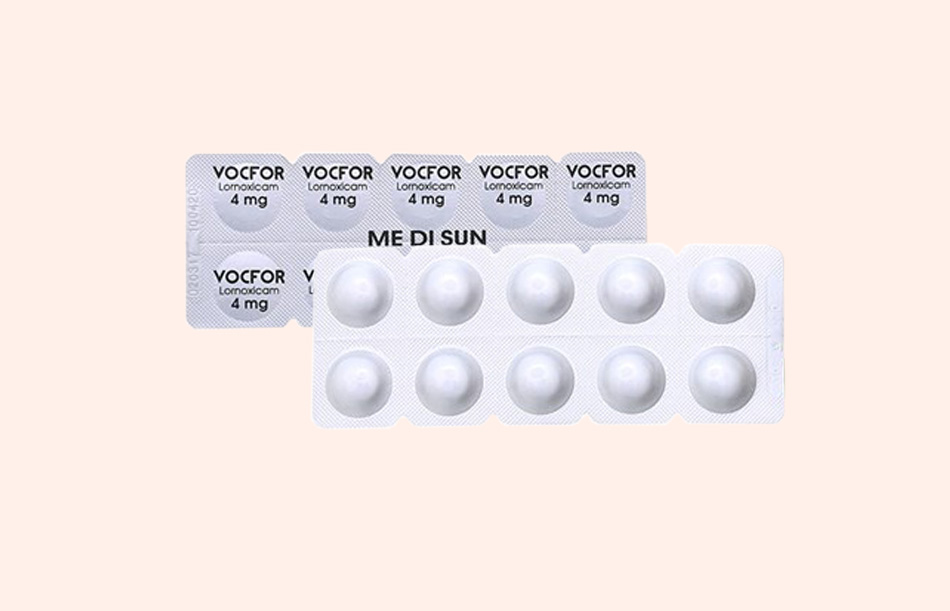 Hình ảnh: Thuốc Vocfor 4mg vỉ 10 viên