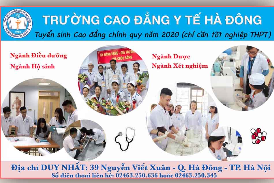 Thông tin tuyển sinh Trường Cao đẳng Y Tế Hà Đông