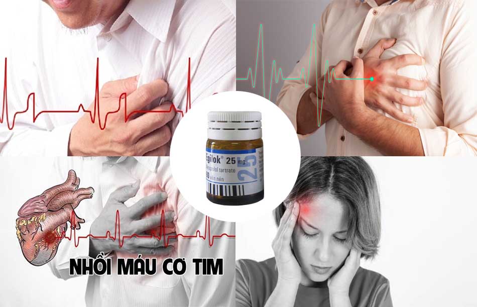 Thuốc Egilok điều trị một số bệnh về tim, mạch