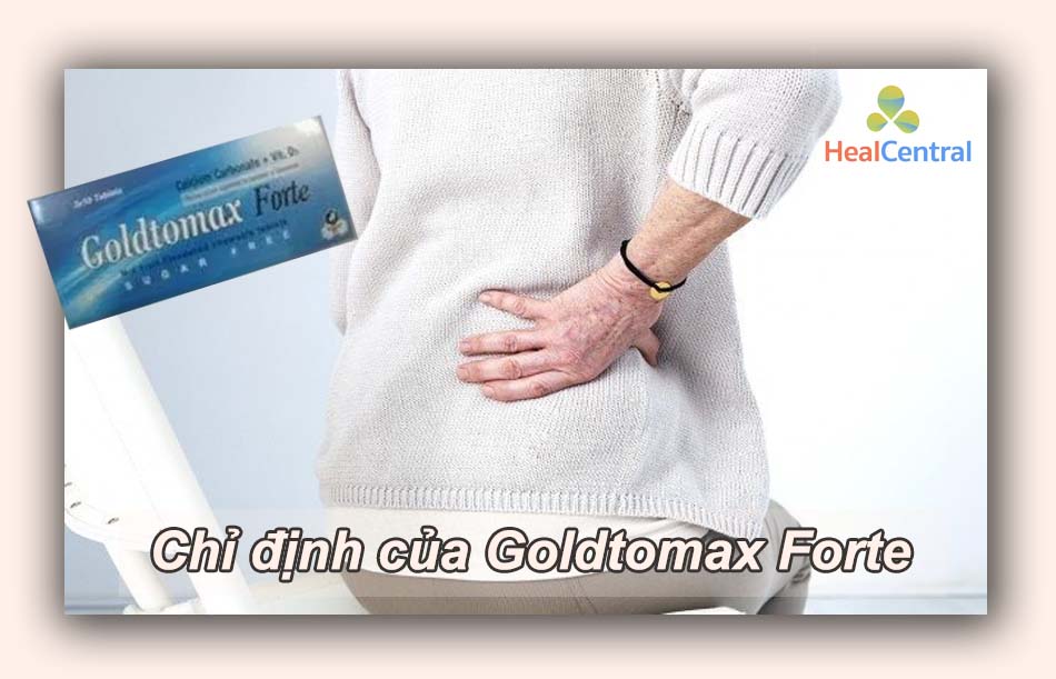 Chỉ định của Goldtomax Forte