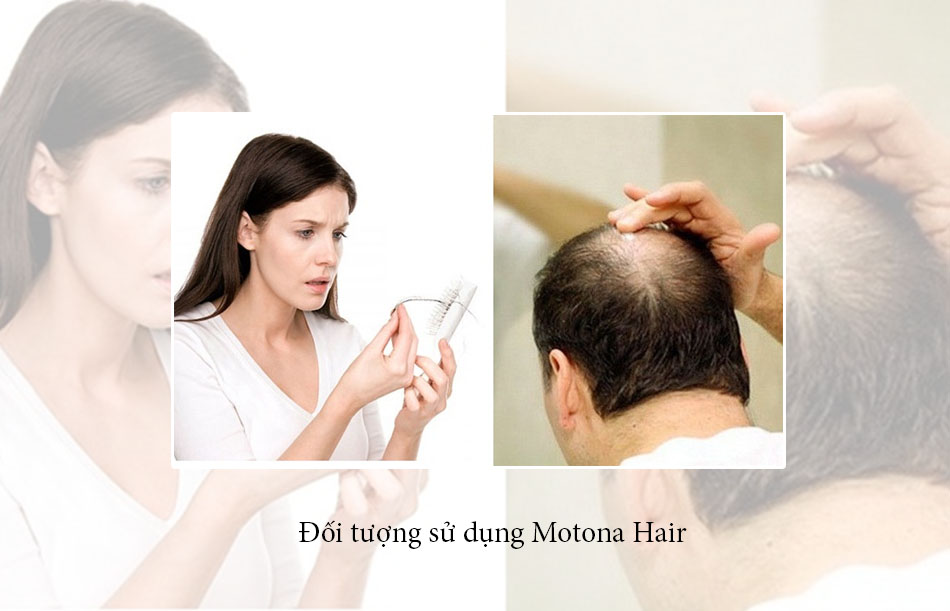 Đối tượng sử dụng của Motona Hair