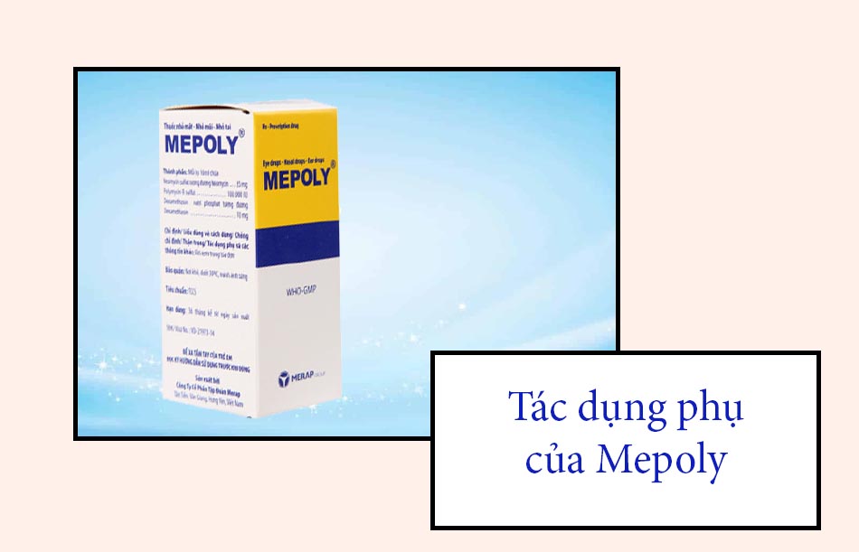 Tác dụng phụ của Mepoly