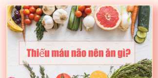 Thiếu máu não nên ăn gì?