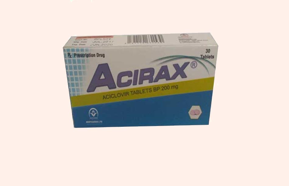 Thuốc Acirax 200mg