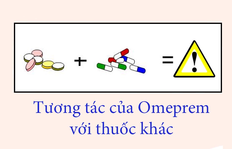 Tương tác của Omeprem với các thuốc khác