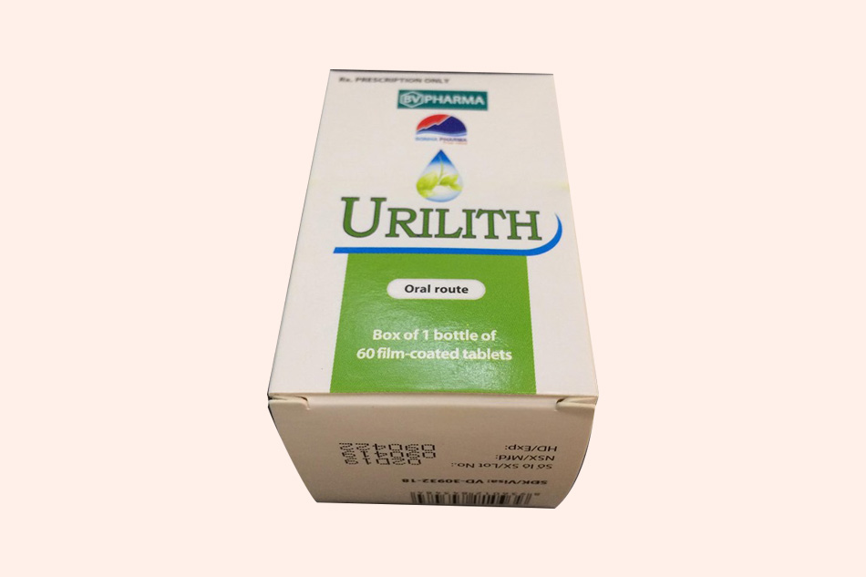 Hình ảnh hộp thuốc Urilith