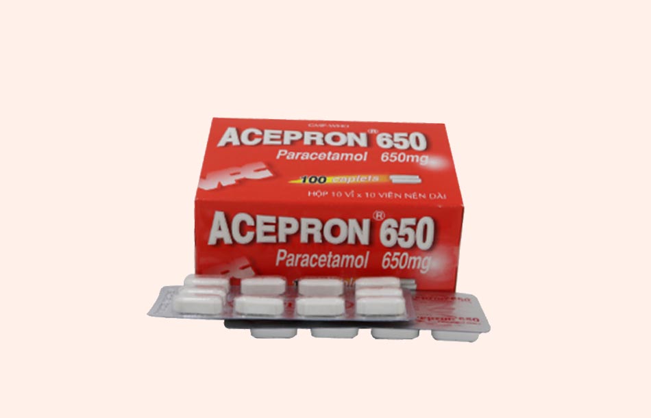 Viên nén Acepron 650mg