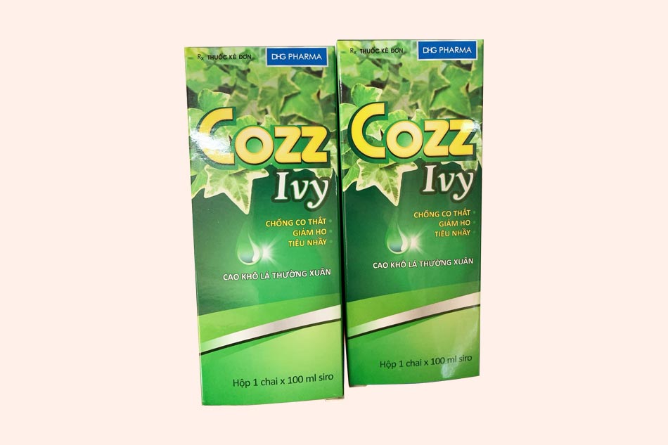 Cozz Ivy - thuốc trị ho có thành phần thảo dược