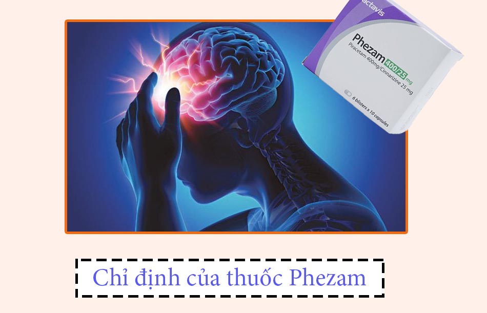 Chỉ định của thuốc Phezam