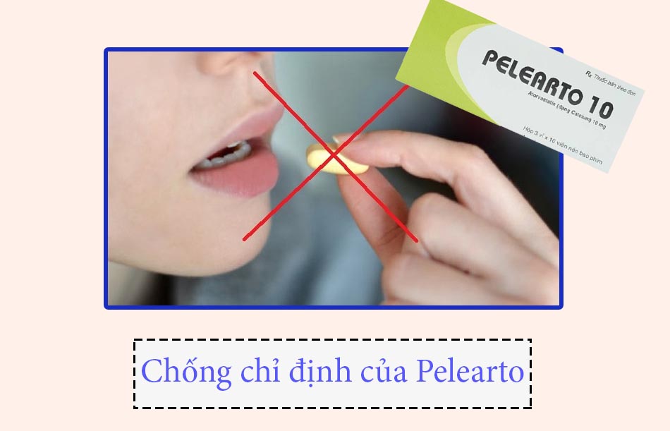 Chống chỉ định của thuốc Pelearto