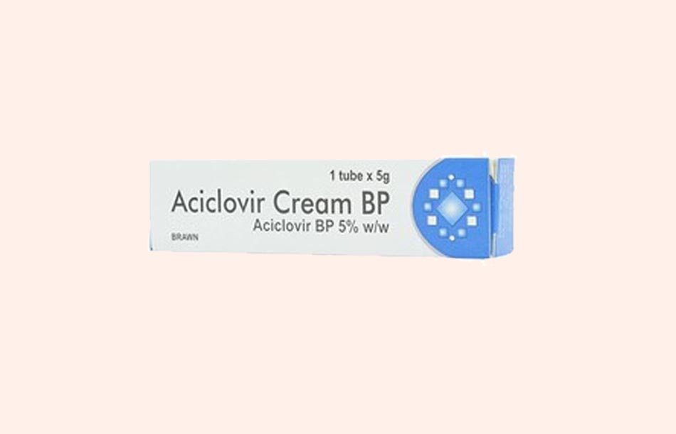 Hộp thuốc Aciclovir Cream BP