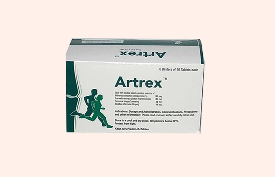 Hộp thuốc Artrex