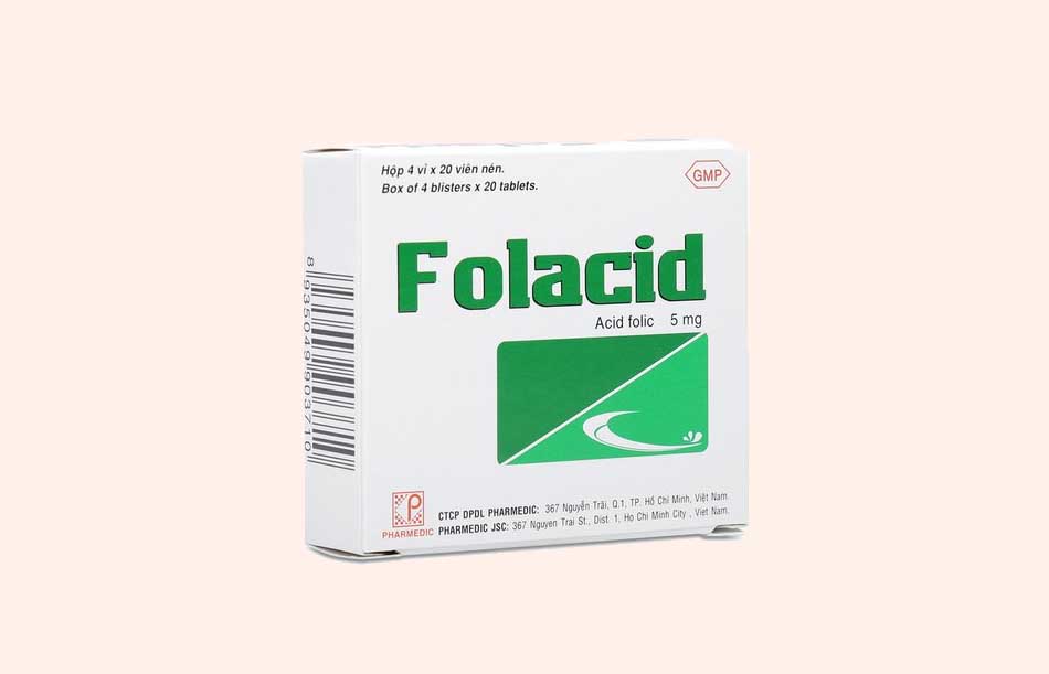 Hình ảnh hộp thuốc Folacid