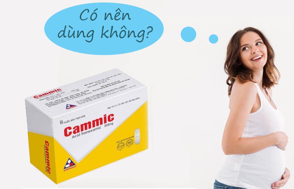 Phụ nữ có thai không nên dùng Cammic