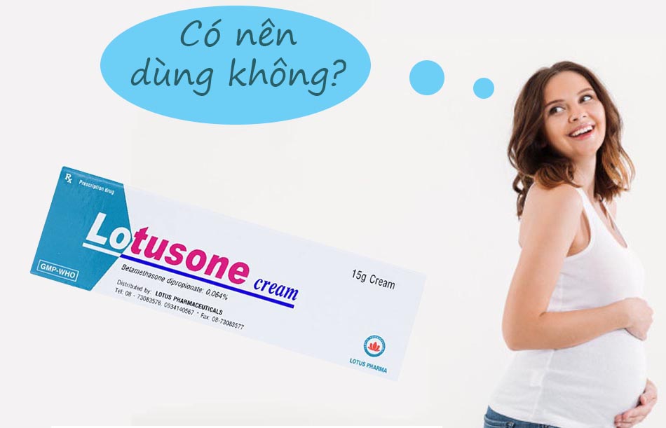 Phụ nữ có thai không nên sử dụng thuốc Lotusone