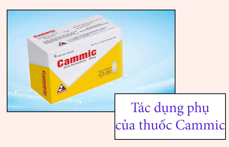 Tác dụng phụ của thuốc Cammic