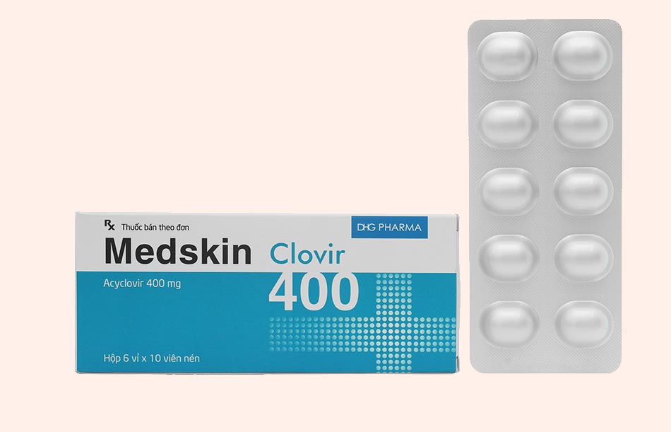 Thuốc Medskin Clovir 400