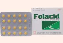 Thuốc Folacid 5mg