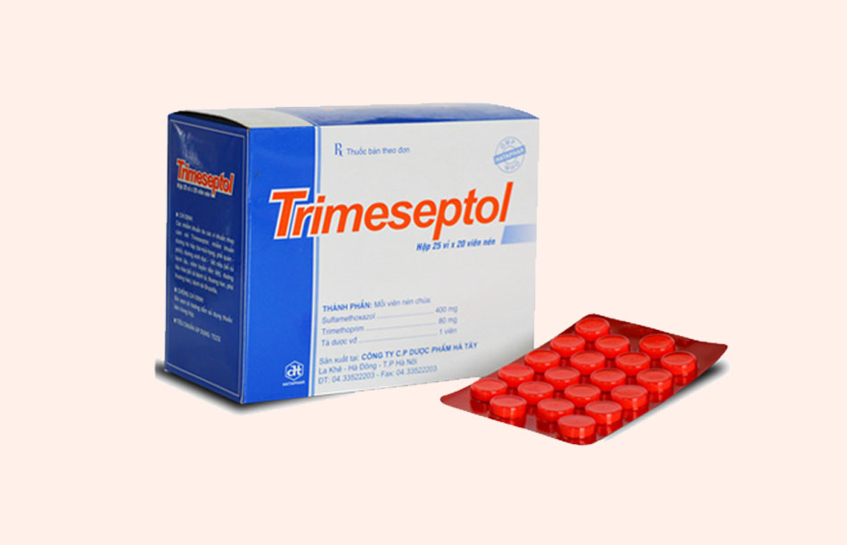 Thuốc Trimeseptol dạng viên nén