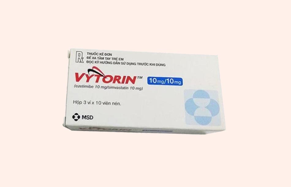 Thuốc Vytorin 10mg/ 10mg