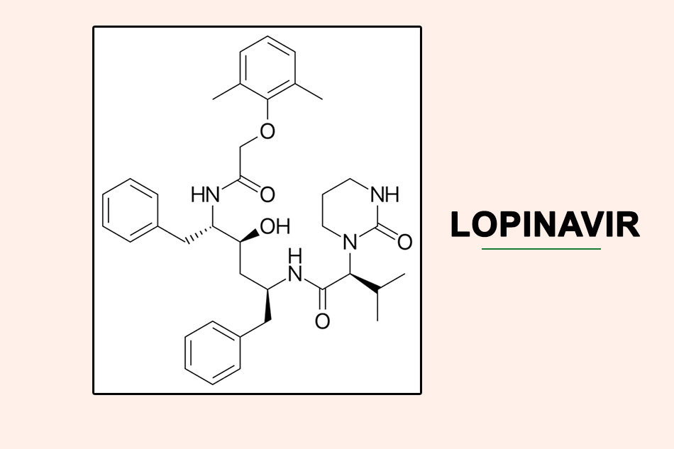 Cấu trúc hóa học của Lopinavir