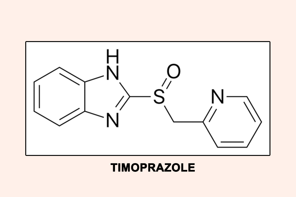 Cấu trúc hóa học của Timoprazole