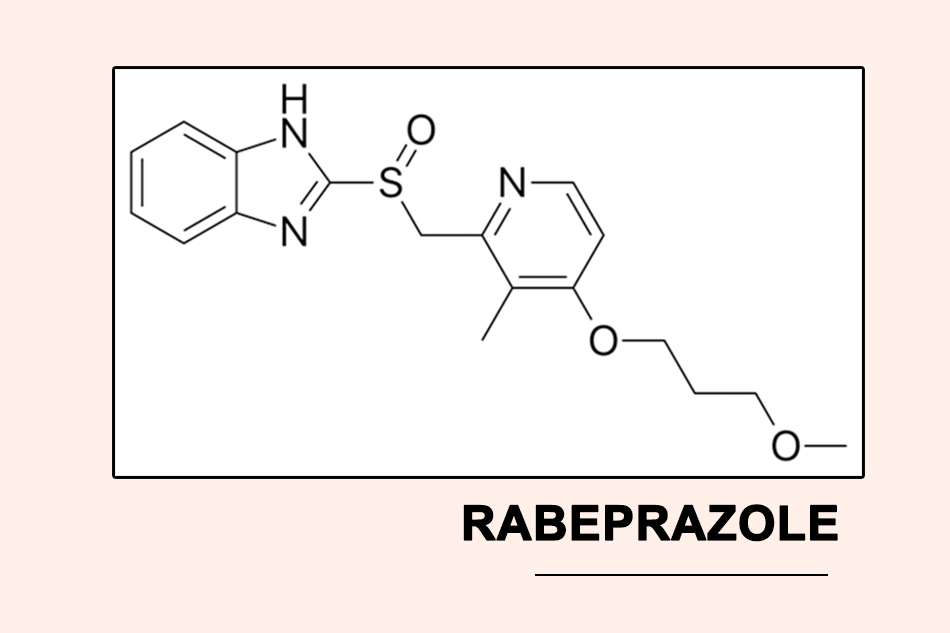 Cấu trúc hóa học của Rabeprazole