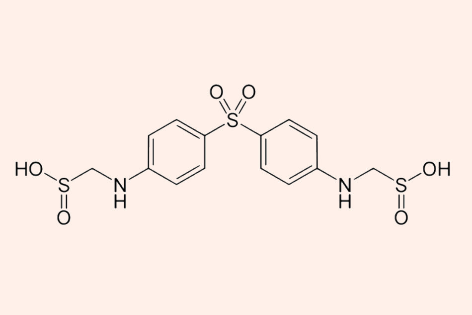 Cấu trúc hóa học của Sulfoxone