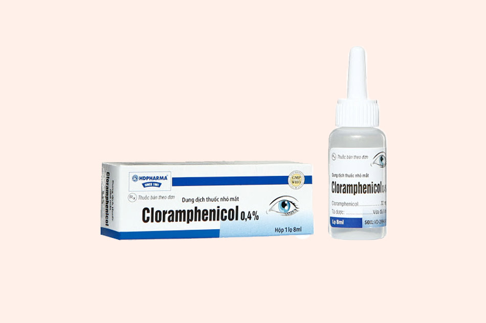 Thuốc nhỏ mắt Cloramphenicol