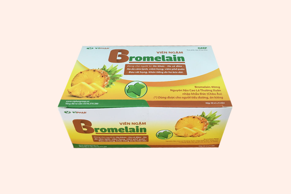 Hộp sản phẩm Bromelain