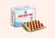 Hộp thuốc và vỉ thuốc Hoạt huyết cm3